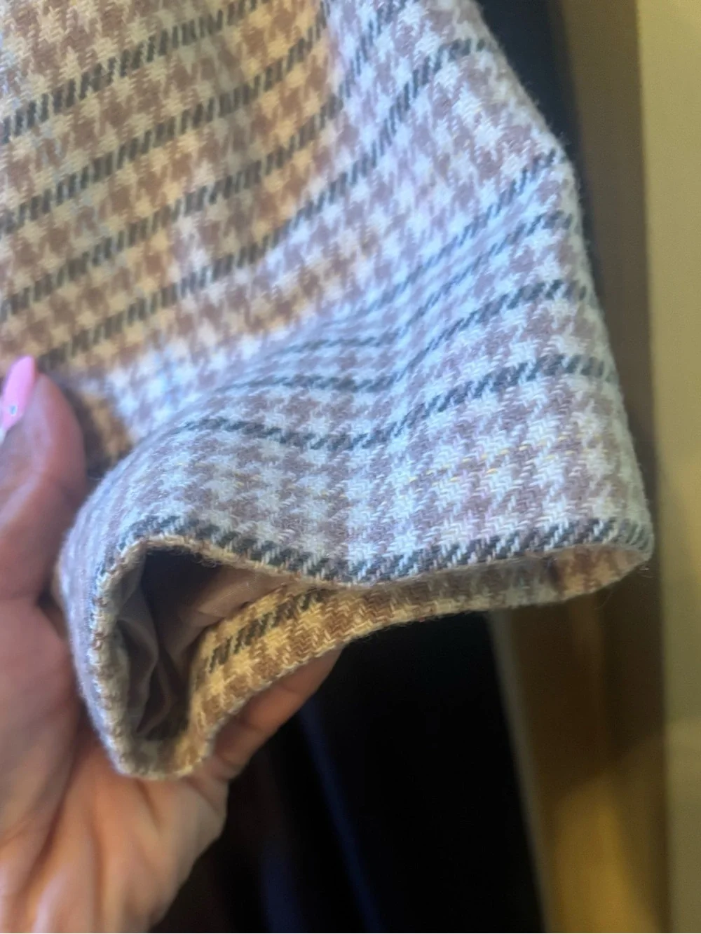 Savannah plaid blazer